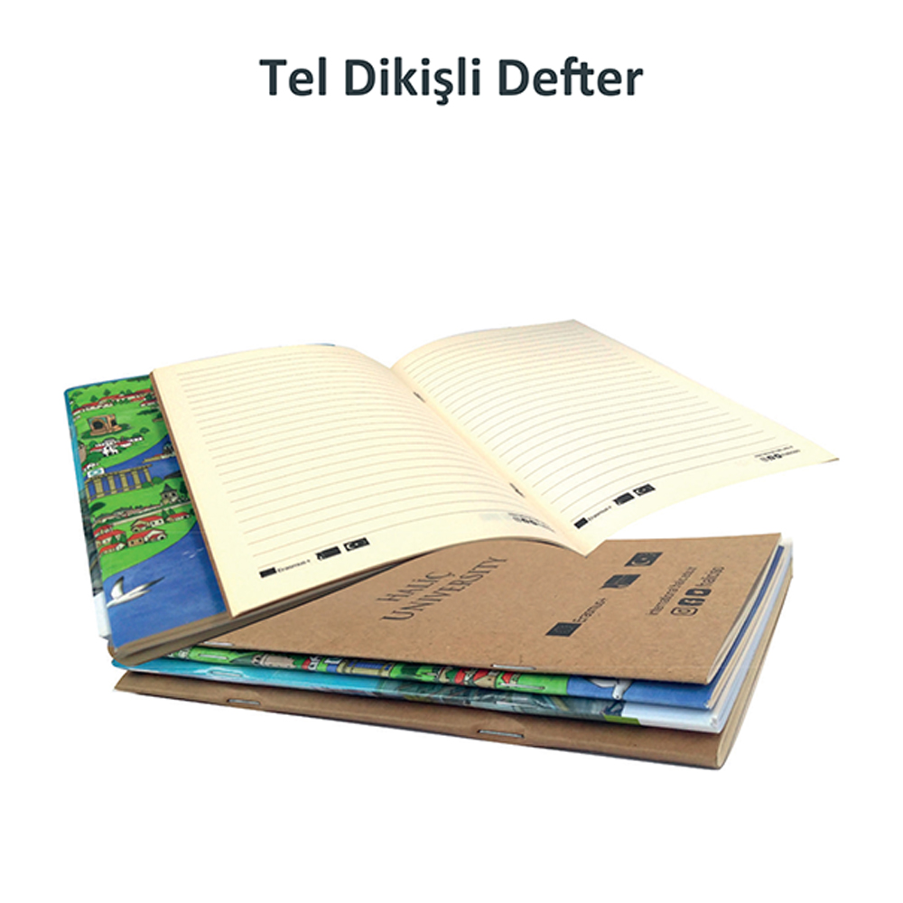 BK-01 B Tel Dikişli Defter