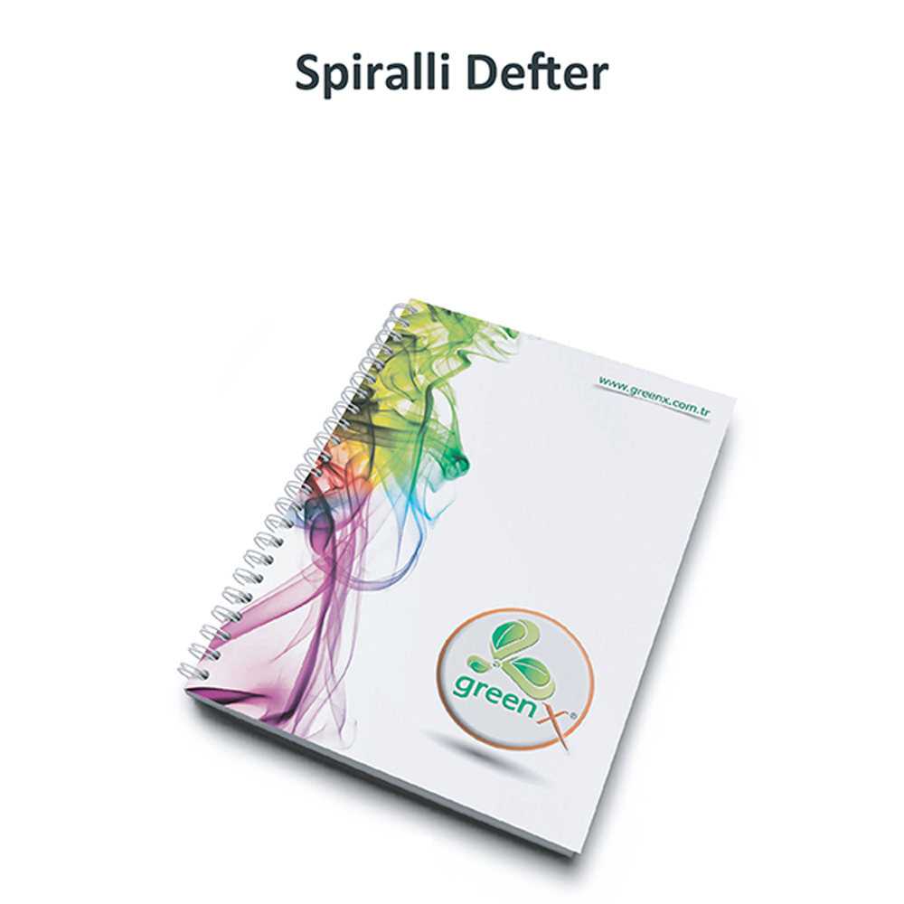 BK-06 Sıvama Kapak Yandan Spiralli Defterler (14,5x21 cm)
