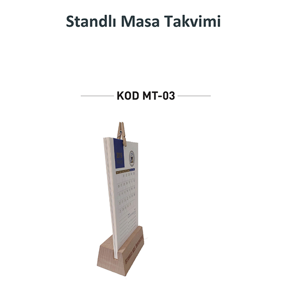 MT-03 Standlı Masa Takvimi